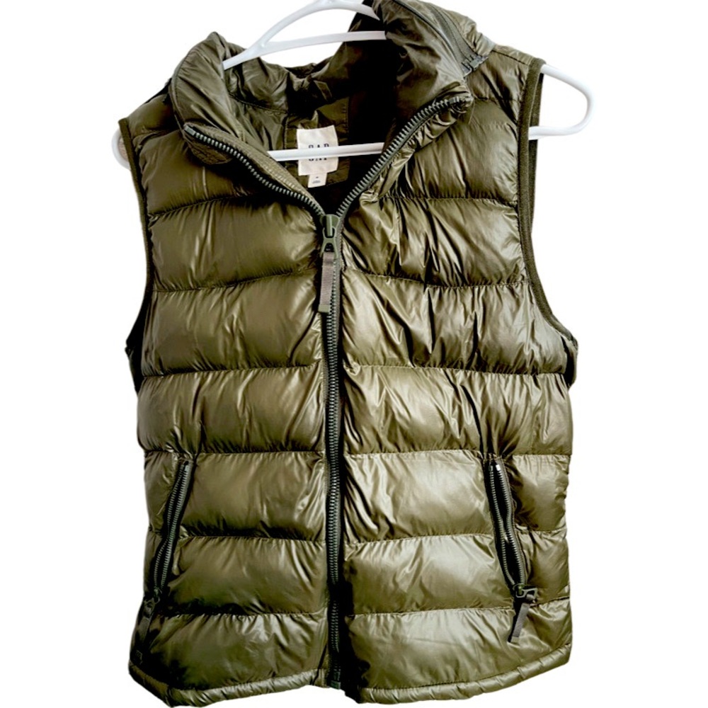 GAP vest with hoodie